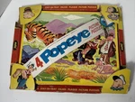 Vintage 1960S Stay Tray 4 Popeye Picture Puzzles Packaging Jaymar Specialty. Fixed Price $36.95.