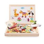 Children's Magnetic Jigsaw Puzzle Toy Cute Cartoon Animal Picture. Fixed Price $37.44.