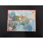 Vintage Penelope Wooden Swiss Jigsaw Puzzle Basel Landscape 100 Pieces. Fixed Price $40.00.