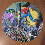 The Amazing Spider-man Jigsaw Puzzle Whitman 4426 Junior Guild Round 125 Pc.. Fixed Price $19.99.