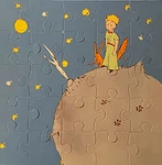 Mudpuppy The Little Prince Petit 25 Pc Kids Jumbo Jigsaw Puzzle. Fixed Price $39.00.