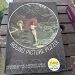 Vintage Tuco 21 Round Puzzle-"japanese Garden 550-600 Pcs.- Complete. Fixed Price $15.00.