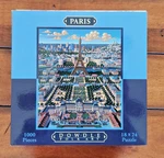 **new** Dowdle Folk Art 1000PC Puzzle "paris" Eifel Tower. Fixed Price $12.50.