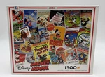 Ceaco 1500 Piece Jigsaw Puzzle Disney Mickey Mouse Box Damage. Fixed Price $18.99.