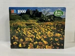 Vtg Milton Bradley Puzzle 1000 Pc Field Of Poppies Ajo Mountains, Az 1996 Sealed. Fixed Price $14.99.
