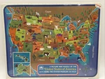Vintage 1968 Golden Picture Map Puzzle United States Of America 14.5 X 11.5 New. Fixed Price $23.70.