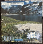 1000 Pc Puzzle Spring Celebrations Aspen Vista By Dalmation Press (E1). Fixed Price $20.00.