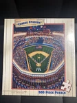 New Eric Dowdle Yankee Stadium Jigsaw Puzzle Masterpieces 500 Pc. Fixed Price $25.00.