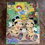 Vintage Disney Golden 100 Pcs Puzzle Mickey & Minnie Donald Safari Complete. Fixed Price $24.99.