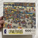 2009 Ceaco Jan Van Haasteren 1000 Pc Jigsaw Puzzle "motorcycle Race" Complete!. Fixed Price $20.00.