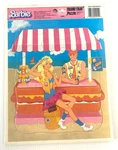 Rare 1989 Barbie Frame Tray Golden Puzzle 4914 Mattel Inc Kids. Fixed Price $9.98.