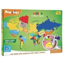 Imagimake Mapology World Flags & Capitals Jigsaw Puzzle 75 Multi-colored Country. Fixed Price $34.70.