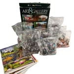 Art Gallery 7 Deluxe Jigsaw Puzzles Set 4300 Pieces Sealed Bags Landscape. Fixed Price $14.23.