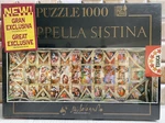 Michelangelo Sistine Chapel 1000 Piece Jigsaw Puzzle Educa #7.756 Sealed. Fixed Price $23.99.