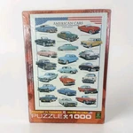 American Cars 1000 Piece Jigsaw Puzzle By Eurographics Brand New Sealed. Fixed Price $24.95.