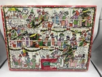 Vintage Very Maxine Christmas Springbok Puzzle Shoebox Comic 500 Pcs Complete. Fixed Price $24.95.