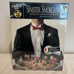Vintage The Sinister Smorgasbord Golden Mystery 500 Piece Puzzle New Sealed 1991. Fixed Price $9.99.