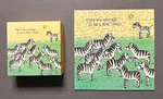 Vintage Mini Springbok Hallmark Jigsaw Puzzle Zebras Courage To Be Crazy 70+ Pcs. Fixed Price $12.99.