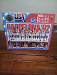 Vintage Usa Basketball Barcelona Poster Puzzle 1992 Dream Team. Skybox Card. Fixed Price $20.00.