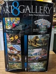 Art Gallery 8 Extra Thick Deluxe Puzzles. Fixed Price $30.00.