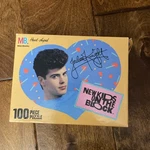 Milton Bradley Heart Shaped New Kids The Block Jordan 100 Piece Puzzle 1990. Fixed Price $12.00.
