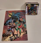 Mattel 2003 Dc Batman & Robin Animated Jigsaw Puzzle 100 Pieces Complete B7540. Fixed Price $20.00.