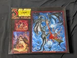 Vtg 2003 Ceaco Glow In The Dark Jigsaw Puzzles Set Wizards Dragons Sealed. Fixed Price $31.34.