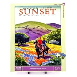 New York Puzzle Company Sunset Horses In Hills March 1934 500 Pc Jigsaw. Fixed Price $38.00.