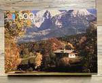 New 14X20- Berchtesgaden, West Germany 500 Piece Milton Bradley Puzzle #4611-18. Fixed Price $22.95.