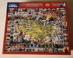 White Mountain United States Presidents Puzzle - 1000 Pieces #549. Fixed Price $9.99.