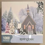 Vintage 2004 Springbok Country Christmas 1000 Piece Jigsaw Puzzle New Sealed Box. Fixed Price $30.00.