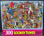 Vintage 1990 Golden Puzzles "looney Tunes" 300 Piece Fantasy With Key. Fixed Price $39.99.