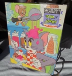 Vintage Tom & Jerry Jigsaw Puzzle 100 Pc. Golden 1983 Ice Cream Sundae Complete. Fixed Price $14.00.