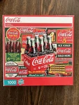 Coca-cola Evergreen 1000 Piece Jigsaw Puzzle Buffalo Games With Poster. Fixed Price $18.99.