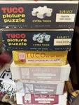 Lot Of 6 Vintage Tuco Deluxe Interlocking Picture Puzzles- Estate Find. Fixed Price $95.00.