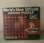 New! Worlds Most Difficult Jigsaw Puzzle Leprechaun Luck Expert Edition 500 Pc. Fixed Price $22.00.