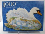 Schmid Shaped Puzzle 1000 Pc Swan Lake Complete*. Fixed Price $18.75.