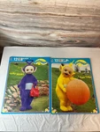 Vintage 1998 Milton Bradley Teletubbies Tinky Winky And Laa 12 Piece Puzzles. Fixed Price $14.50.