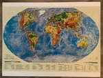 Ravensburger World Map Globe 3000 Pieces Vtg 1985 Puzzle # 17024-1 Complete. Fixed Price $19.99.
