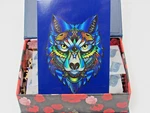 Wooden Wolf Jigsaw Puzzle High Quality Artifact Colorful. Fixed Price $15.00.