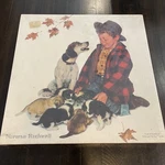 1989 Sealed Hoyle Norman Rockwell Pride Of Parenthood 550 Pc Puzzle Puppies Boy. Fixed Price $23.22.