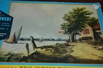 Vintage Whitman Crown Jigsaw Puzzle #717 Along The River, 1000 Piece. Fixed Price $5.99.