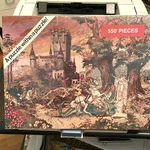 Jigsaw Puzzle Hidden Pictures By Larry Evans - 550 Pieces Nib. Fixed Price $19.95.