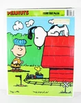 Vintage Peanuts Puzzle Golden Frame-tray Train Snoopy & Charlie Brown Sealed. Fixed Price $18.99.