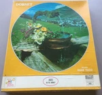 "old Fountain,morzine, France" Dorset Vntg Rnd Puzzle Mb #4690 500 Pcs- Complete. Fixed Price $10.00.