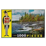 Fairchild Mr Big Jigsaw Puzzle #1572; 1000 Pc., 20.5" X 28" Rolling River. Fixed Price $15.00.