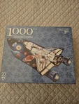 Fx Schmid 1000 Piece Jigsaw Puzzle Nasa Space Shuttle Unique Shaped. Fixed Price $20.00.