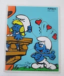 Vintage Playskool Romeo #325-6 Wooden Puzzle 12 Pc 1982 Smurfette. Fixed Price $8.88.