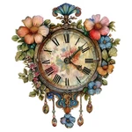 Wooden Puzzles For Adults, Flower Clock Jigsaw Women And Girls, 5.... Fixed Price $43.77.