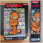 New Aquarius Nickelodeon Garfield 500PC 14" X 19" Jigsaw Puzzle! #62-252. Fixed Price $24.95.